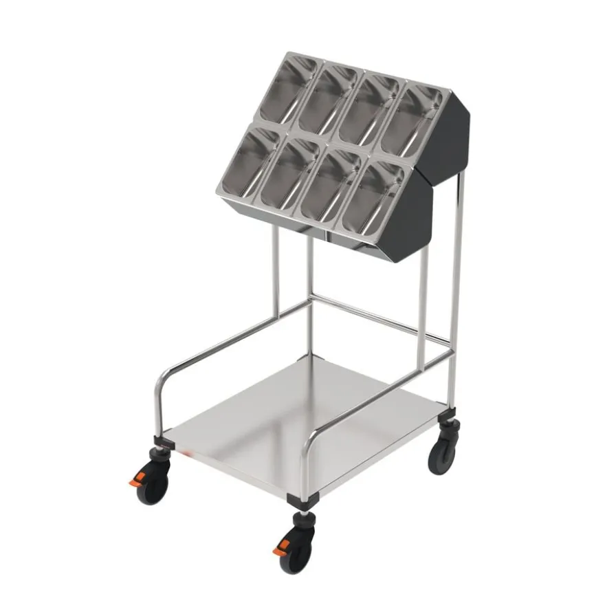 Rieber Tablett– & Besteckwagen zweiteilig