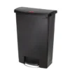 Rubbermaid Slim Jim Front Step Pedaleimer schwarz 90L