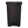 Rubbermaid Slim Jim Front Step Pedaleimer schwarz 50L