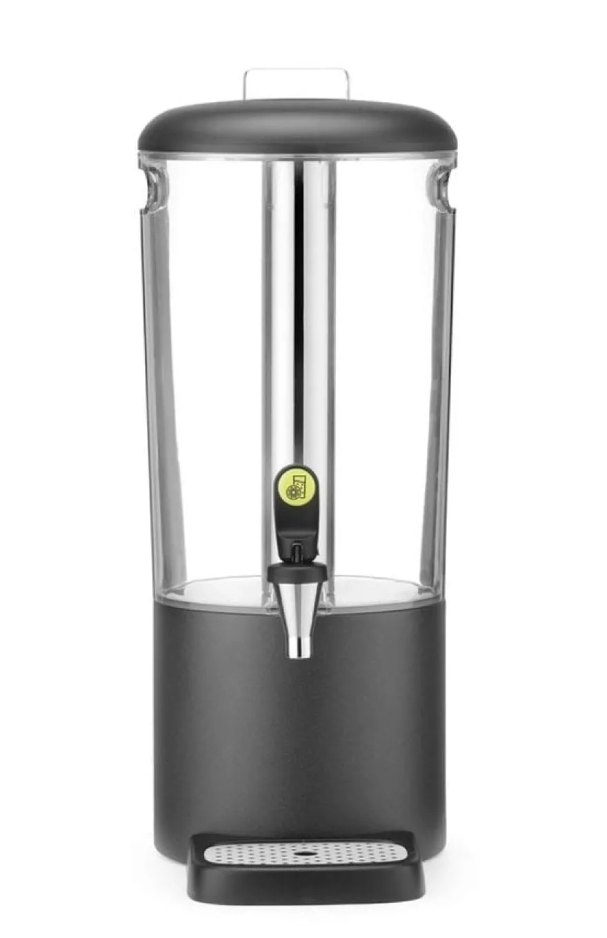Saftspender, 8 l UNIQ, HENDI, designed by Robert Bronwasser, 8L, Schwarz, 318x216x(H)532mm