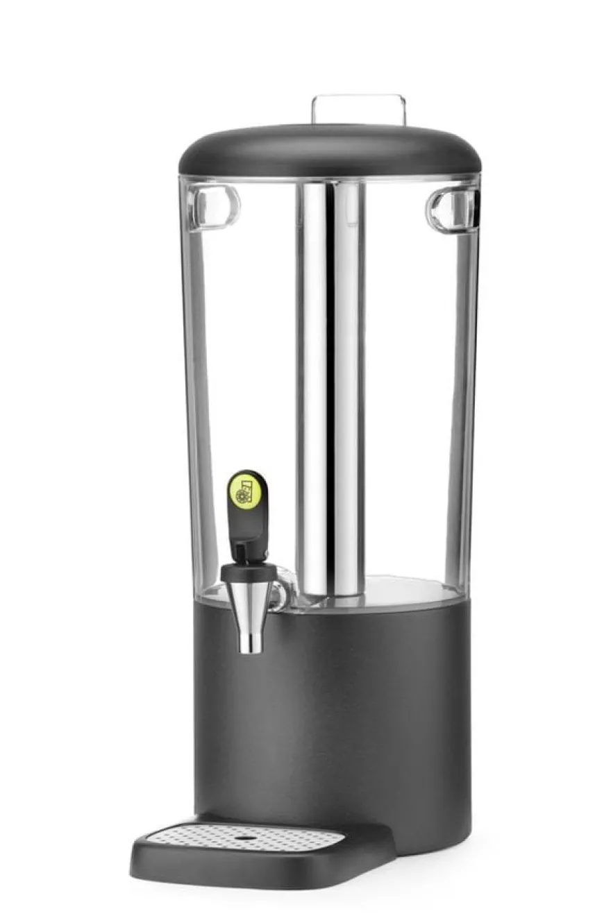 Saftspender, 8 l UNIQ, HENDI, designed by Robert Bronwasser, 8L, Schwarz, 318x216x(H)532mm