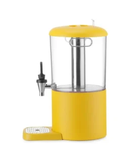 Saftspender, 4 l UNIQ, HENDI, designed by Robert Bronwasser, 4L, Gelb, 315x211x(H)431mm