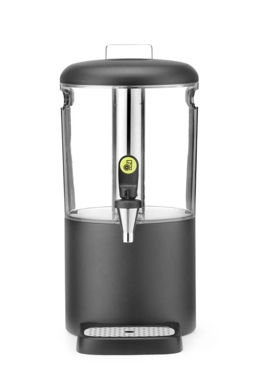 Saftspender, 4 l UNIQ, HENDI, designed by Robert Bronwasser, 4L, Schwarz, 315x211x(H)431mm