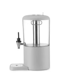 Saftspender, 4 l UNIQ, HENDI, designed by Robert Bronwasser, 4L, Weiß, 315x211x(H)431mm