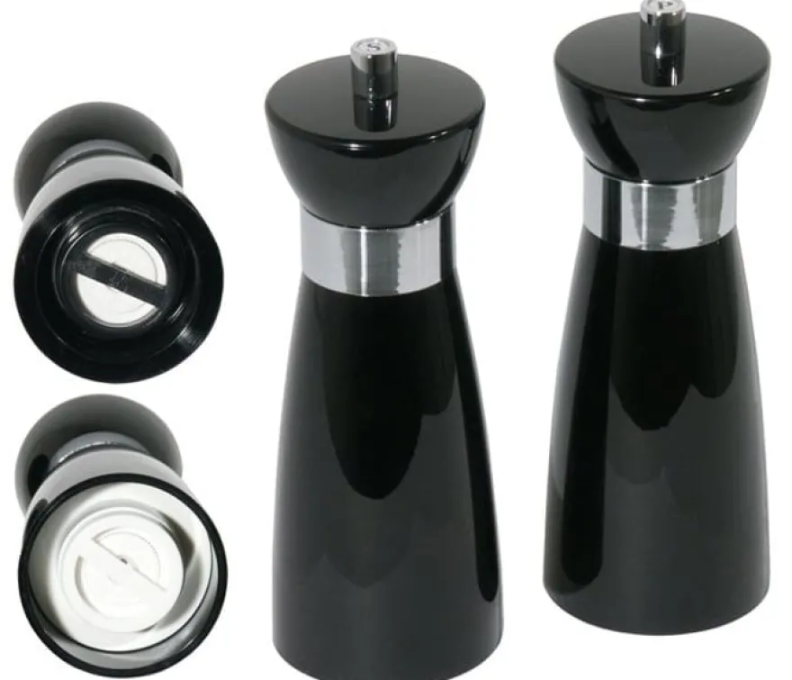Salzmühle 180 mm, Schwarz
