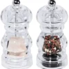 Salz- und Pfeffermühlen Set aus Acryl, 0,05 Lt., Durchmesser: 5,5cm, 2-teilig