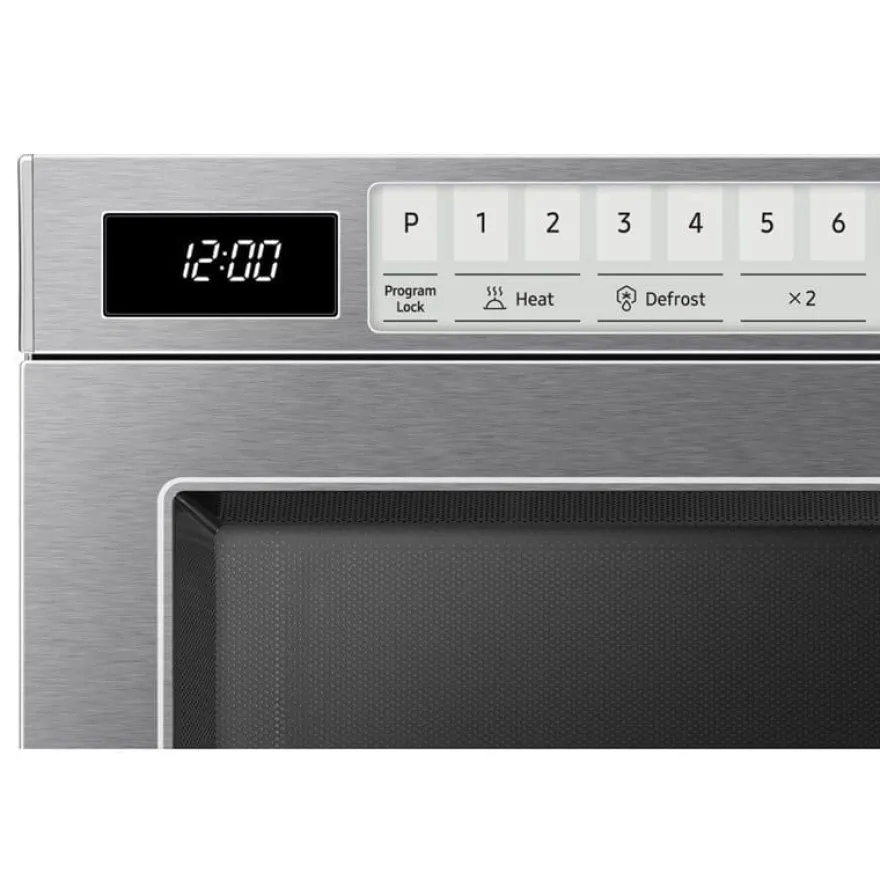 Samsung Gewerbe-Mikrowelle 26 Liter 1850W, digitale Steuerung