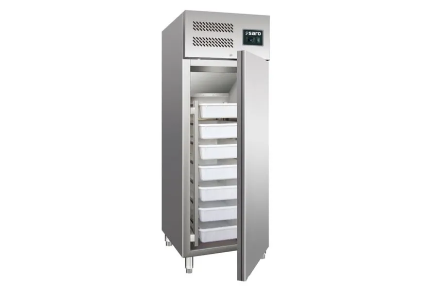 SARO Fischkühlschrank mit Umluftventilator GN 600 TN