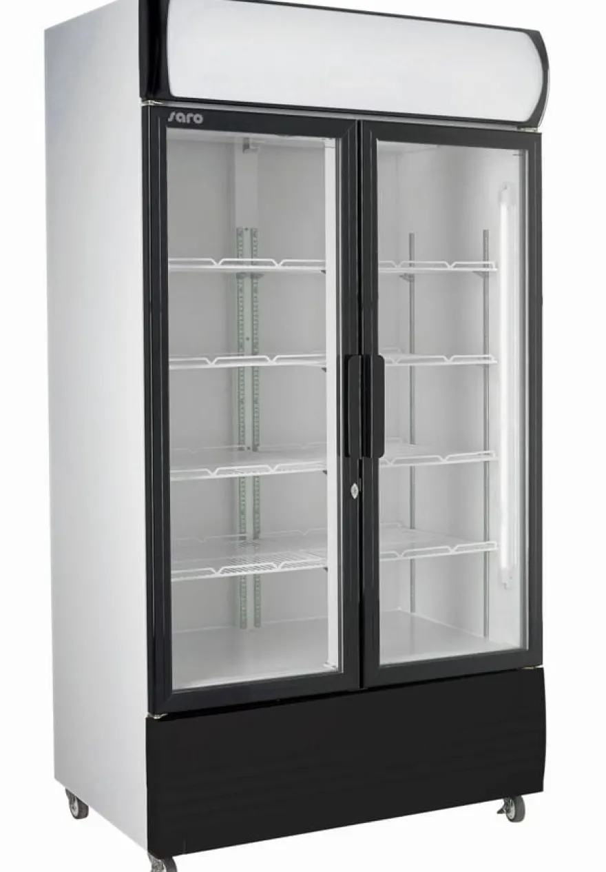 Saro Getränkekühlschrank 580 mit Werbedisplay