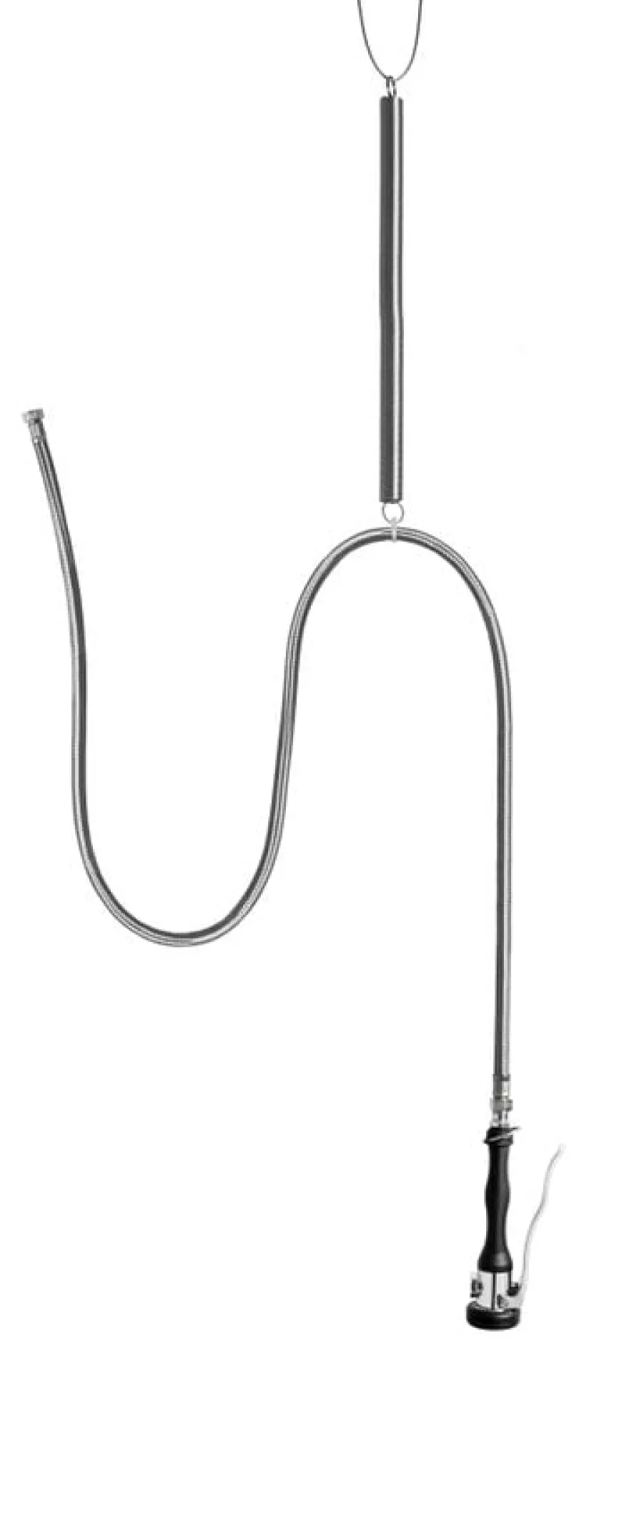 SARO Hängende Brause mit Deckenbefestigung ROSA (2M)