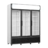 SARO Kühlschrank mit 3 Glastüren + Werbetafel, Modell GTK 1065