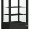SARO Kühlvitrine SC 80 schwarz
