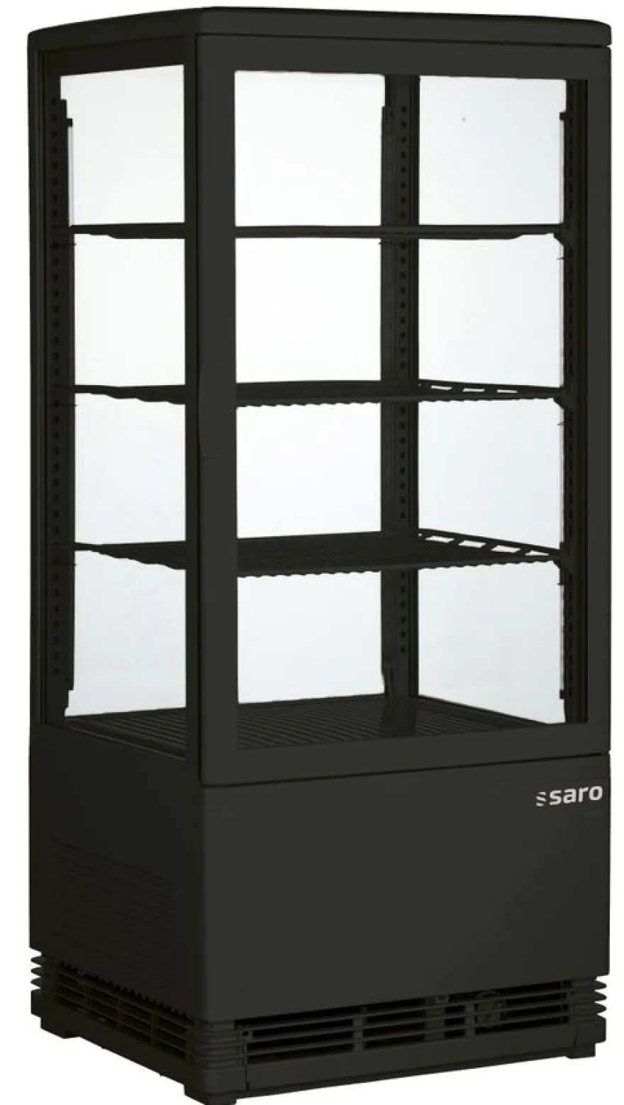 SARO Kühlvitrine SC 80 schwarz