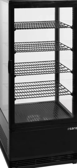 SARO Kühlvitrine SC 100 schwarz