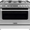 SARO Multifunktionsherd Gas/Gas TS95C71X