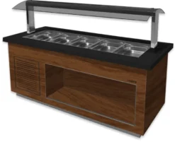 SARO Salatbar Premium Line SB-K170 braun/schwarz
