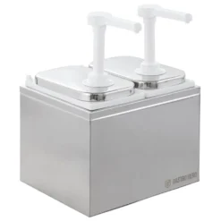Saucenspender - 2x 3 Liter - Dosierpumpe PP