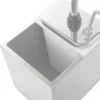 Saucenspender - 2 x 2 Liter - Dosierpumpe Edelstahl