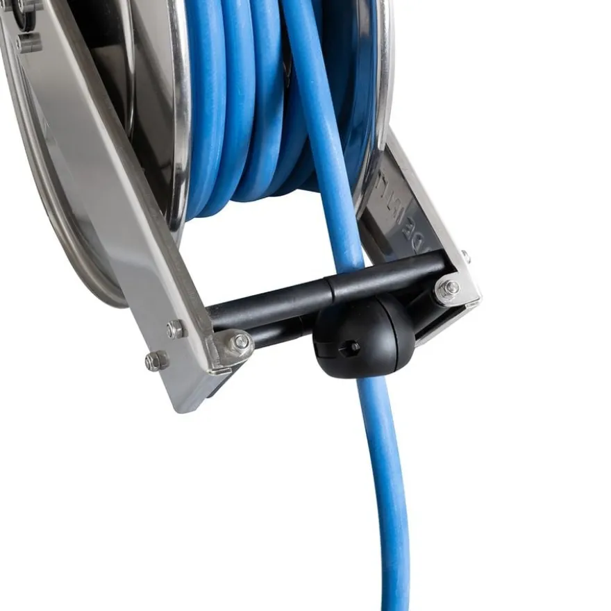 Schlauchaufroller mit Brause Profi 10m