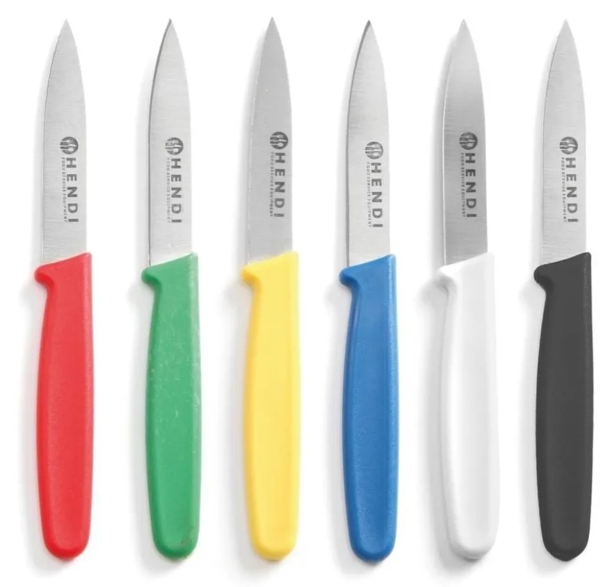 Schälmesserset, 75 mm weiß