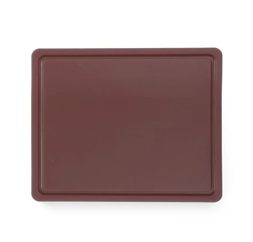 Schneidbrett GN 1/2 - 32,5 x 26,5 x 1,2 cm - HDPE weiß