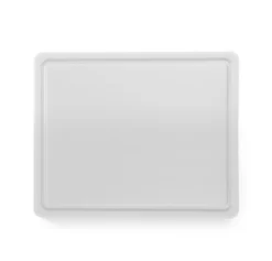Schneidbrett GN 1/2 - 32,5 x 26,5 x 1,2 cm - HDPE weiß