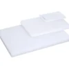 Schneidbrett, weiß, Länge 75 cm, Breite 40 cm, Dicke 4 cm