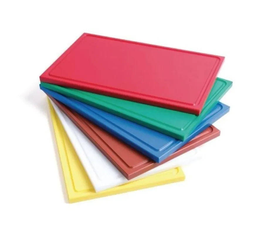Schneidebrett mit Saftrille Gastro-M GN 1/2 gelb