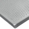 Schneider Alu-Backblech mit 3 mm Lochung 600 x 400 mm, 90° Ränder