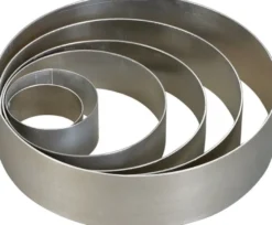 Schneider Alu-Tortenringe 280 x 70 mm, silber