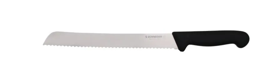 Schneider Edelstahl Brotmesser "Welle" mit Kunststoffgriff 25 cm