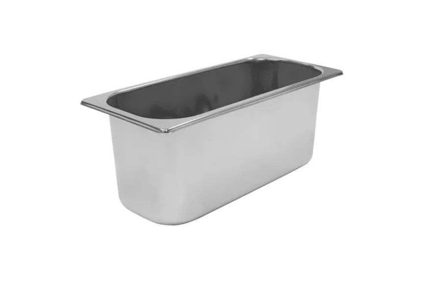 Schneider Edelstahl Eisbehälter 6,3 l, 360 x 165 x 150 mm