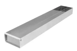 Schneider Edelstahl Schnittkuchenbleche mit Vorsatzschiene 580 x 100 x 50 mm