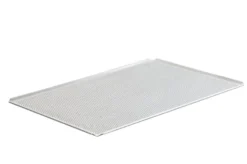 Schneider GN 2/3 Alu-Backblech mit 3 mm-Lochung, Ecken tiefgezogen