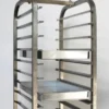 Schneider GN 1/1 Aluminium Schnittkuchenblech mit Vorsatzschiene