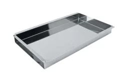 Schneider GN 1/1 Edelstahl Schnittkuchenblech mit Vorsatzschiene