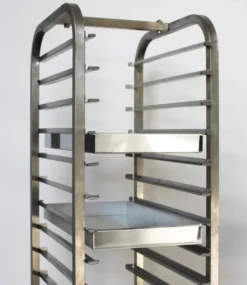Schneider GN 1/1 Edelstahl Schnittkuchenblech mit Vorsatzschiene