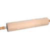 Schneider Holz Teigrolle mit Holzgriffen und Präzisionskugellager 45 cm