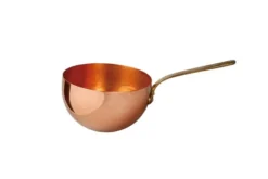 Schneider Kupfer-Zabaioneschüsseln mit Messinggriff Ø 160 mm - 1,8 l