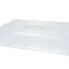 Schneider PET Abdeckhaube rechteckig 620 x 425 x 105 mm, transparent