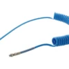 Schneider PU Spiralschlauch für Gebäcksprüher 300-400 cm ausziehbar, blau