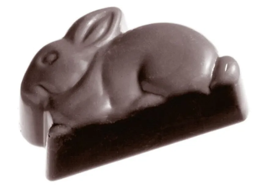 Schneider Schokoladen-Form "Osterhase liegend" 38 x 25 x 14 mm, 3 x 8 Stk.