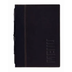 Securit Menümappe Trendy A5 schwarz