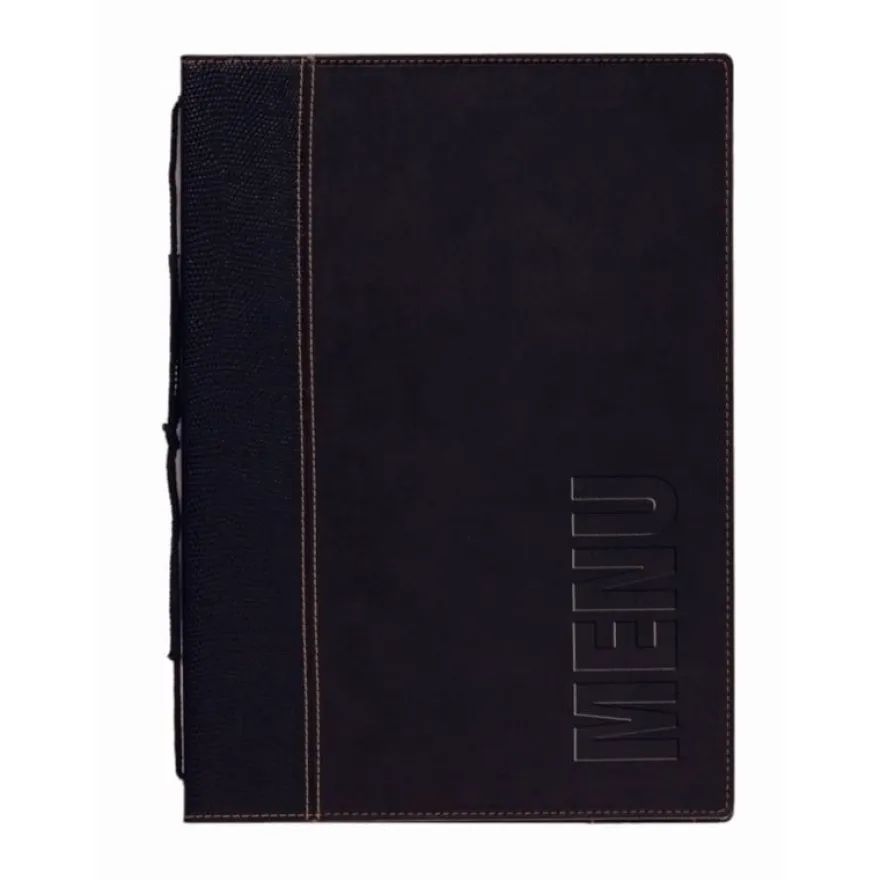Securit Menümappe Trendy A5 schwarz