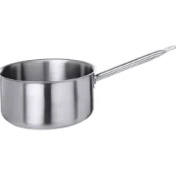 Serie 2100 Flache Stielkasserolle mit Rohrgriff, Durchmesser 16cm Inhalt 2 Lt.