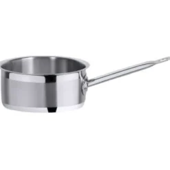 Serie 2200 Flache Stielkasserolle mit Rohrgriff, Durchmesser 18 cm Inhalt 2,5 Lt.