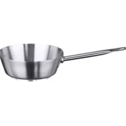 Serie 2100 Hohe Stielkasserolle mit Rohrgriff, Durchmesser 11,5cm Inhalt 1 Lt.