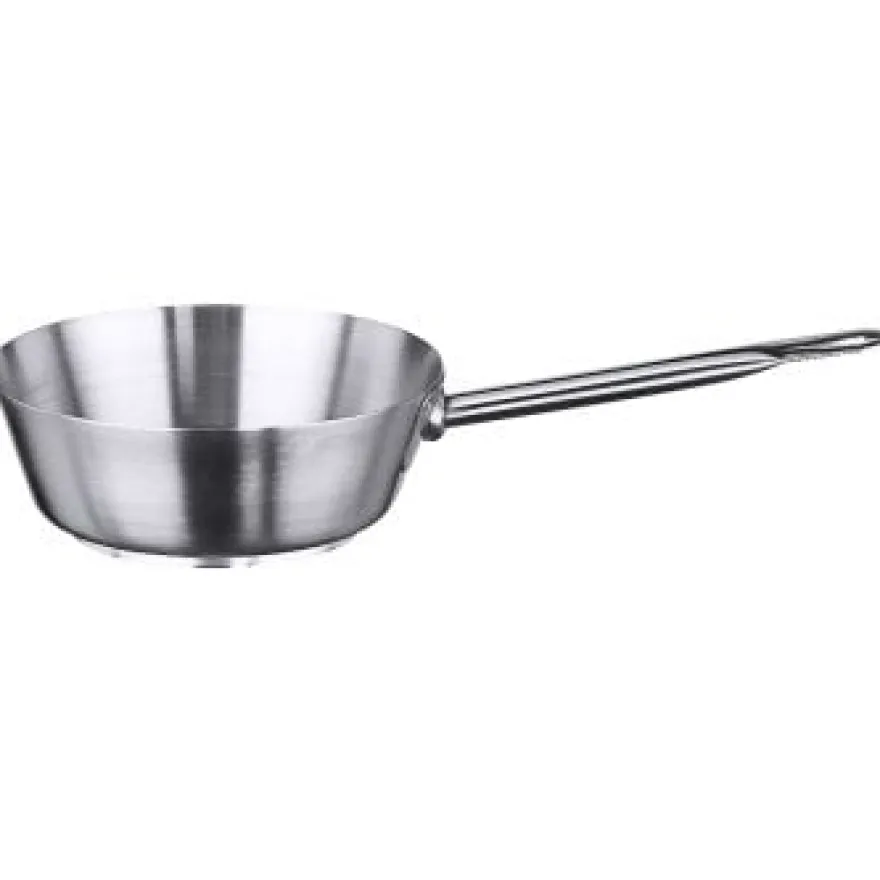 Serie 2100 Hohe Stielkasserolle mit Rohrgriff, Durchmesser 11,5cm Inhalt 1 Lt.