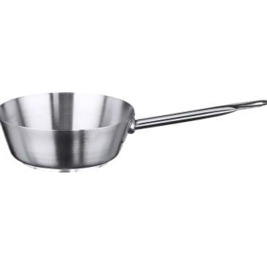 Serie 2100 Hohe Stielkasserolle mit Rohrgriff, Durchmesser 11,5cm Inhalt 1 Lt.