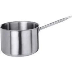 Serie 2100 Hohe Stielkasserolle mit Rohrgriff, Boden Durchmesser 10cm Inhalt 0.8Lt.
